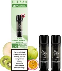 Elf Bar ELFA Pods cartridge 2Pack Kiwi Passion Fruit Guava 20mg 600 potáhnutí 1 ks