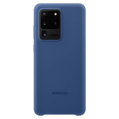 EF-PG988TNE Samsung Silikonový Kryt pro Galaxy S20 Ultra Navy