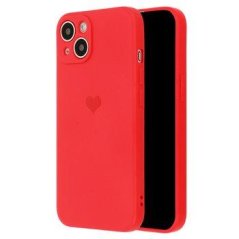 Vennus Silicone Hearth Case Samsung Galaxy A51 Red