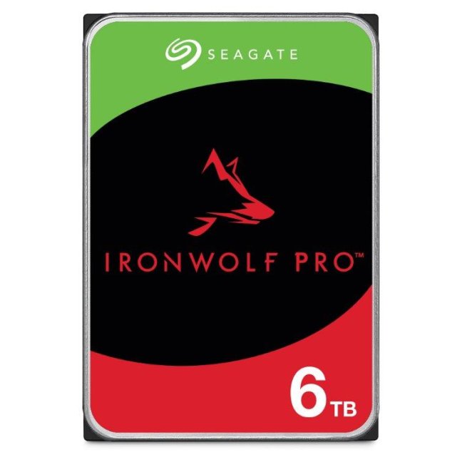 Seagate HDD IronWolf Pro NAS 3.5'' 6TB - 7200rpm/SATA-III/256MB