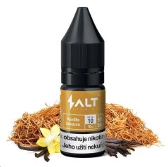 Salt Brew CO - 10ml - 10mg - Vanilla Tobacco (Tabák s vanilkou a karamelem)