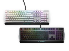 Alienware  510K Low-profile RGB Mechanical Gaming Keyboard - AW510K (Lunar White)