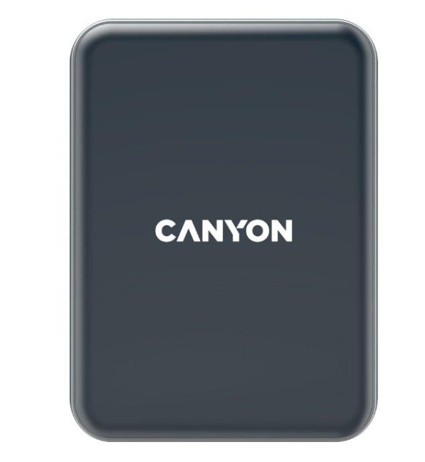 CANYON držák telefonu do ventilace auta MegaFix CA-15, Qi, magnetický, wireless nabíjení, PD 15W, USB-C