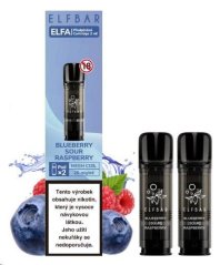Elf Bar ELFA Pods cartridge 2Pack Blueberry Sour Raspberry 20mg