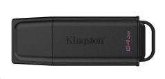 Kingston DataTraveler Exodia/64GB/USB 3.2/USB-A/Černá