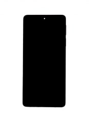 Motorola Edge 30 Pro LCD Display + Dotyková Deska + Přední Kryt Black (Service Pack)