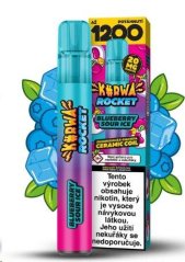 Kurwa Rocket - Jednorázová e-cigareta- 20mg - Blueberry Sour Ice