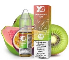 X4 Bar Juice Salt - E-liquid - Kiwi Passionfruit Guava (Kiwi, marakuja a guava) - 10mg
