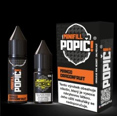MINIFILL POPIČ! 2V1 - MANGO DRAGONFRUIT (SLADKÉ MANGO A EXOTICKÉ DRAČÍ OVOCE) 15ML 6MG