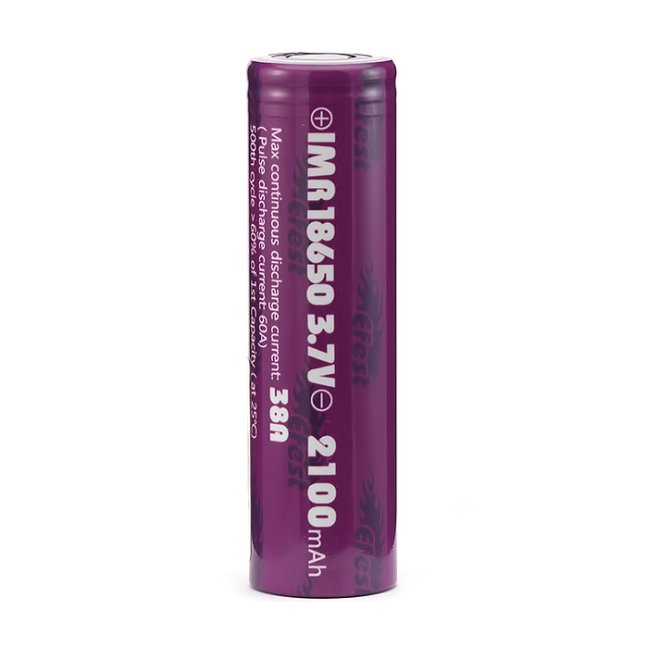 Baterie Efest 18650 2100mAh 38A