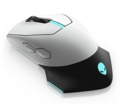 Alienware 610M Wired / Wireless  Gaming Mouse - AW610M (Lunar Light)