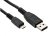 Univerzální USB-MICRO USB kabel 500mA Black