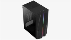 Aerocool Mecha, skrinka ATX, RGB LED, čierna