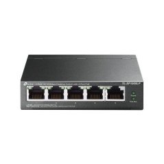 TP-LINK switch 5-Port 10/100 Mbps RJ45, 4× PoE 10/100 Mbps PoE 802.3af, 41 W