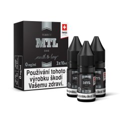 JustVape MTL beznikotinová báze 50VG 50PG 3x10ml