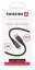 DATOVÝ KABEL SWISSTEN SOFT SILICONE USB-A / LIGHTNING 0,4 M ČERNÝ