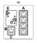 LEGRAND UPS Keor SP 800VA/480W FR+IEC, Line-interactive, Tower, výstup 1/1x FR (CZ)/IEC C13, USB, USB nabíjení 1A