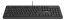 CANYON drátová klávesnice HKB-20, 105 kláves,tichá a tenká,velvet serie,RU layout/Cyrilice, černá