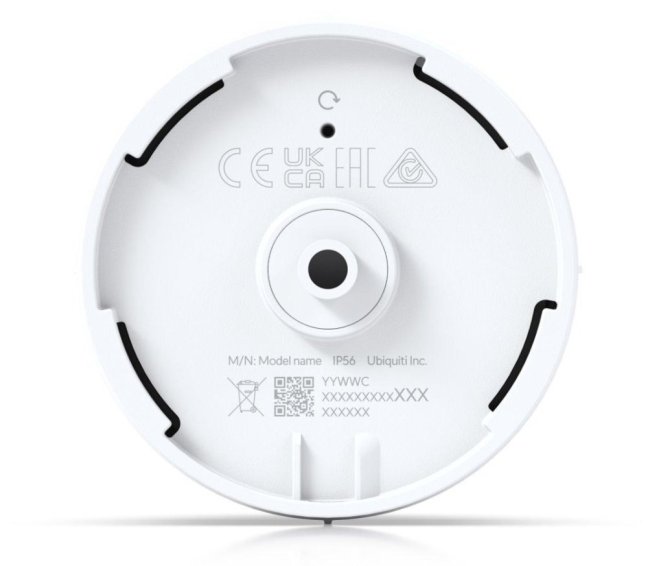 Ubiquiti IP kamera UniFi Protect UVC-G5-Dome-Ultra, indoor, 4Mpx, IR, PoE napájení, LAN 100Mb, bílá