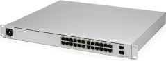 Ubiquiti Switch L3 UniFi Professional USW-Pro-24-PoE, 24-Port Gigabit, 2x 10Gb SFP+, PoE 802.3bt, PoE budget 400W