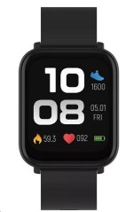 CANYON smart hodinky EASY SW-54, 1,7" IPS displej, 14 sport režimů, IP68, Android/iOS, black