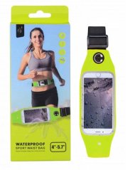 Aligator Sportovní pásek na běhání M (4.7'' - 6.0''), Zelené