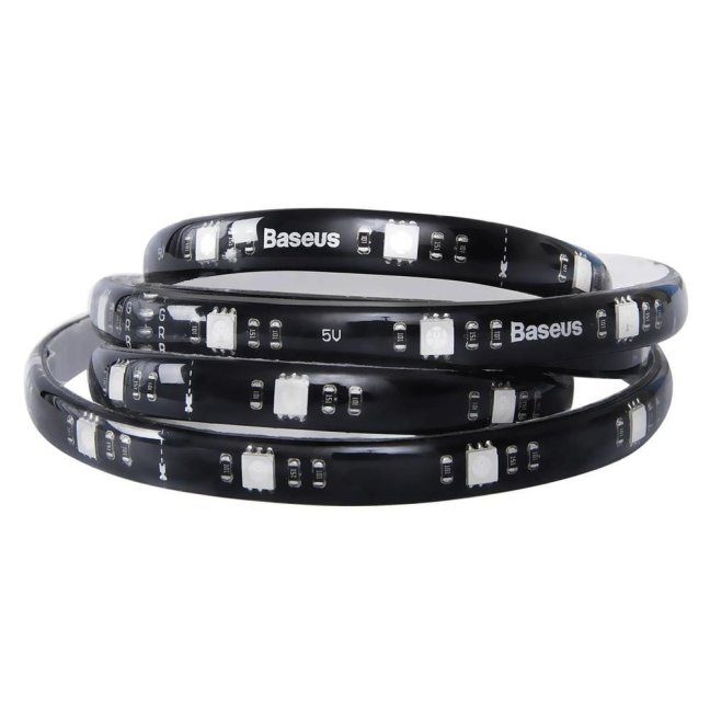 Baseus Home LED STRIP Cool Black USB Colorful Electronic Sports Game Version (RGB) Black