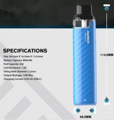 Joyetech EXCEED D19 elektronická cigareta 1500mAh Black-White 1ks