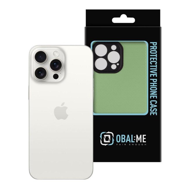OBAL:ME NetShield Kryt pro Apple iPhone 15 Pro Max Green