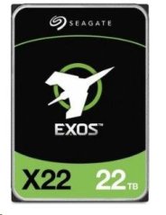 SEAGATE Exos X22 512E/4KN (3.5'/ 22TB/ SATA 6Gb/s / 7200rpm)