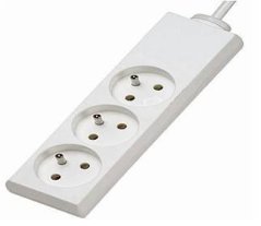 KONNOC DX-3FS 3m TROJZÁSUVKA