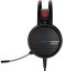 CANYON Herní headset Interceptor GH-8A, LED, PC/PS4/Xbox one, Deep bass, kabel 2m, USB+2x3,5F TRS jack + rozbočovač