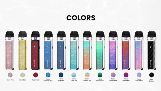 Dovpo Ayce Mini - Pod kit - 1000 mAh - Nacre Purple Red
