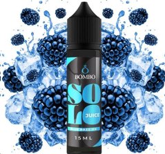Příchuť Bombo Solo Juice S&V 15ml Blue Razz Ice (Ledová modrá malina)