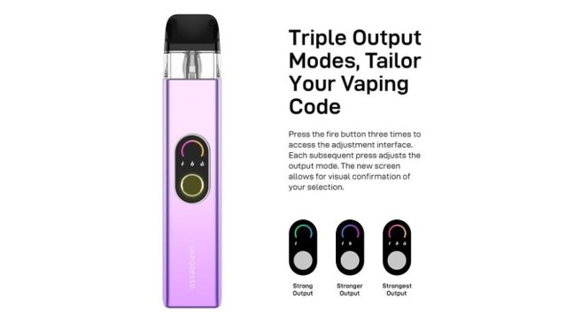 Vaporesso XROS 4 - Pod Kit - 1000 mAh - Blue