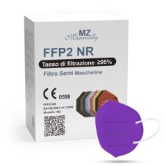 Respirátor FFP2 NR fialový 1ks/bal po expiraci