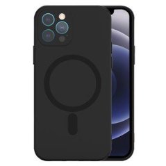 TEL PROTECT MagSilicone Case for Iphone 12 Pro Max Black