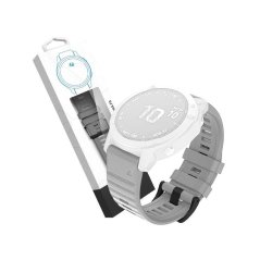 RhinoTech řemínek pro Garmin QuickFit Silicone outdoor 22mm Gray