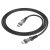 PRŮHLEDNÝ PRŮZKUMNÝ KABEL BOROFONE BU37 – TYP C AŽ TYP C – 60W 1,2 METRU ČERNÝ