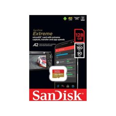 SanDisk Paměťová karta Extreme microSDXC 128GB