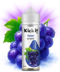 Příchuť KickIt S&V 10ml Sweet Grapes