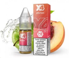 X4 Bar Juice Salt - E-liquid - Apple Peach (Jablko s broskví) - 20mg