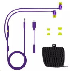 Logitech G333 Gaming Earphones with mic - PURPLE - EMEA