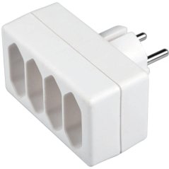 SENCOR SPC 61 rozbočka 4x 2,5A/250V bílá