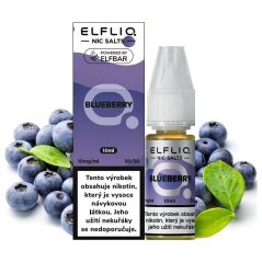 Elf Bar Elfliq - Salt e-liquid - Blueberry - 10ml - 10mg