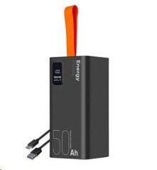 OBAL:ME EnergyPulse Powerbanka 50000mAh 22.5W Black