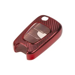 TPU obal pro klíč Hyundai / Kia, carbon červený 484HY102CR