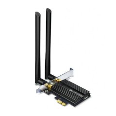 TP-LINK "AXE5400 Tri-Band Wi-Fi 6E Bluetooth PCI Express AdapterSPEED: 2402 Mbps at 6 GHz + 2402 Mbps at 5 GHz + 574 M