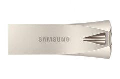 Samsung flash disk 256GB BAR Plus USB 3.1 (rychlost čtení až 400MB/s) Champagne Silver