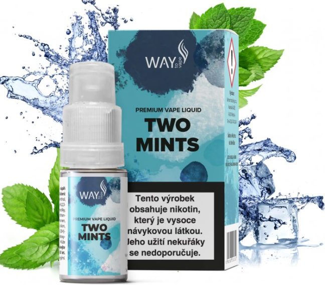 Liquid WAY to Vape Two Mints 10ml-6mg